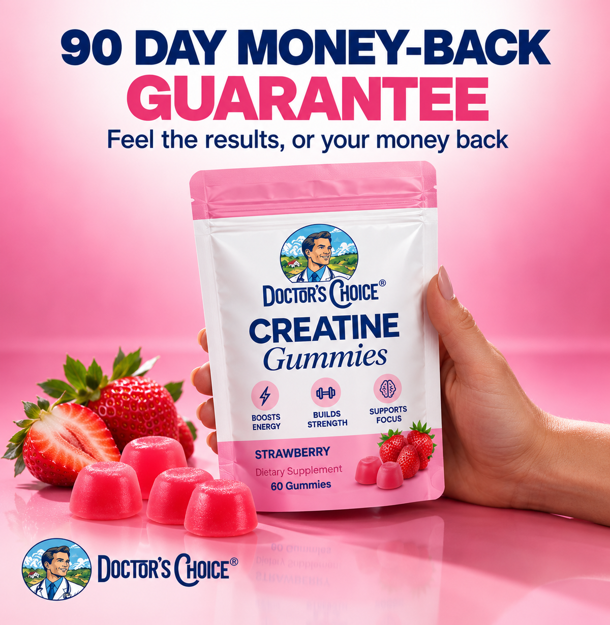 Organic Creatine Gummies For Her